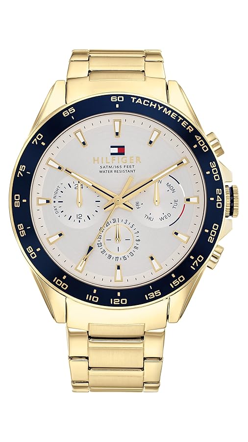 hia_　0605 Tommy Hilfiger Lynn Quartz Rose Gold Dial Rose Gold Mesh